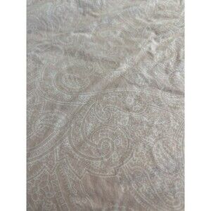 IKEA Pale Pink Paisley King Size Fitted & Flat Sheet Set 2pc